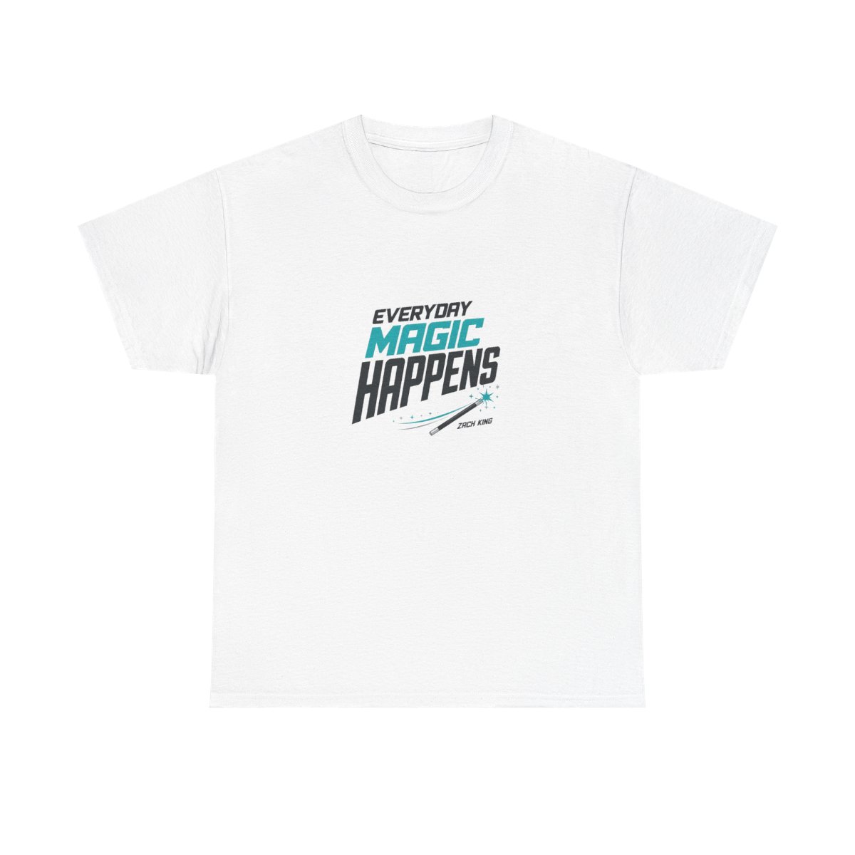 Zach King "Everyday Magic Happens" Unisex Tee - Zach King official T-Shirts merch